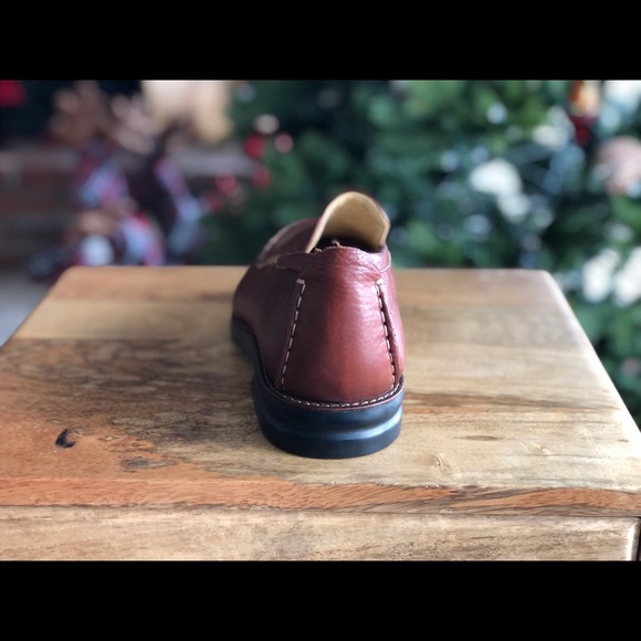 SOLD! // Martin Dingman Leather Slip-On Loafers 530073 10 M NOS - Picture 4 of 16